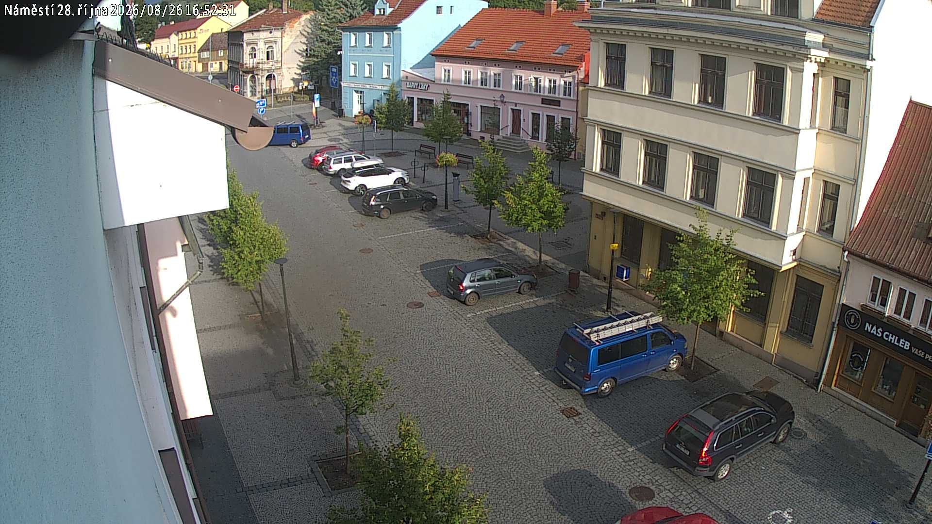 Ceska Kamenice: Česká Kamenice - náměstí 28. října