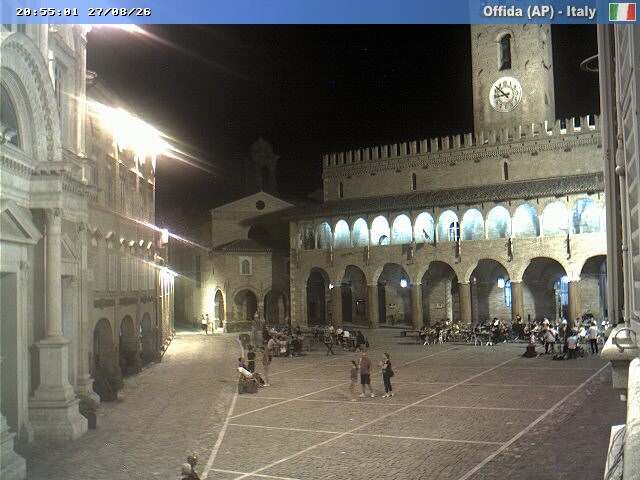 Webcam Offida: Palazzo Comunale