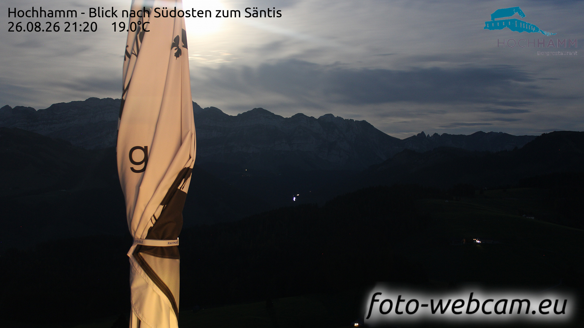 Webcam Schönengrund: HD Panorama Hochhamm