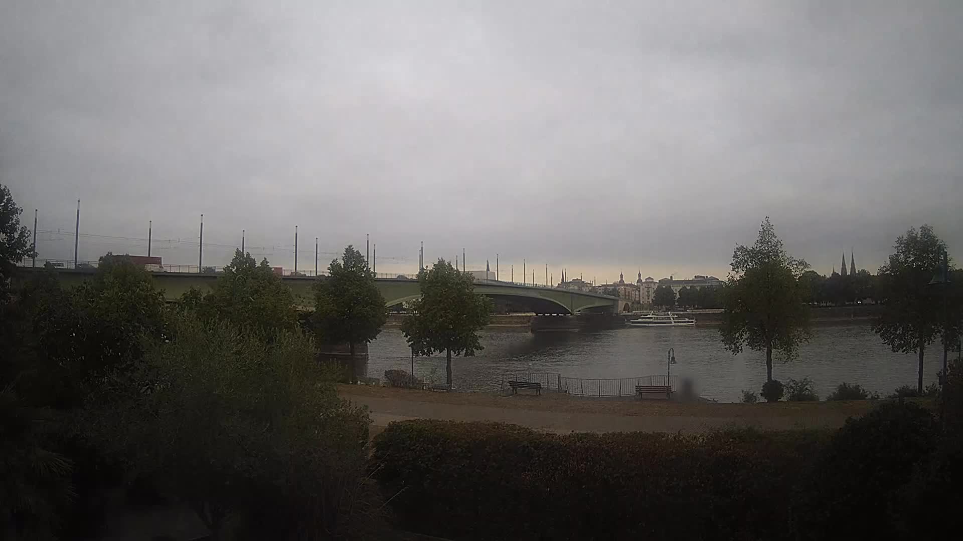 Webcam Bonn: Rhine and Kennedy Bridge