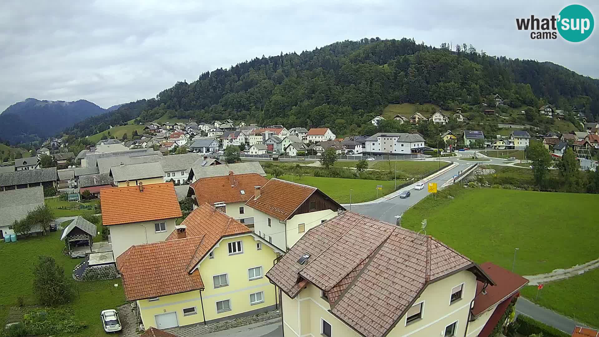 Webcam Gorenja Vas: View over Gorenja Vas