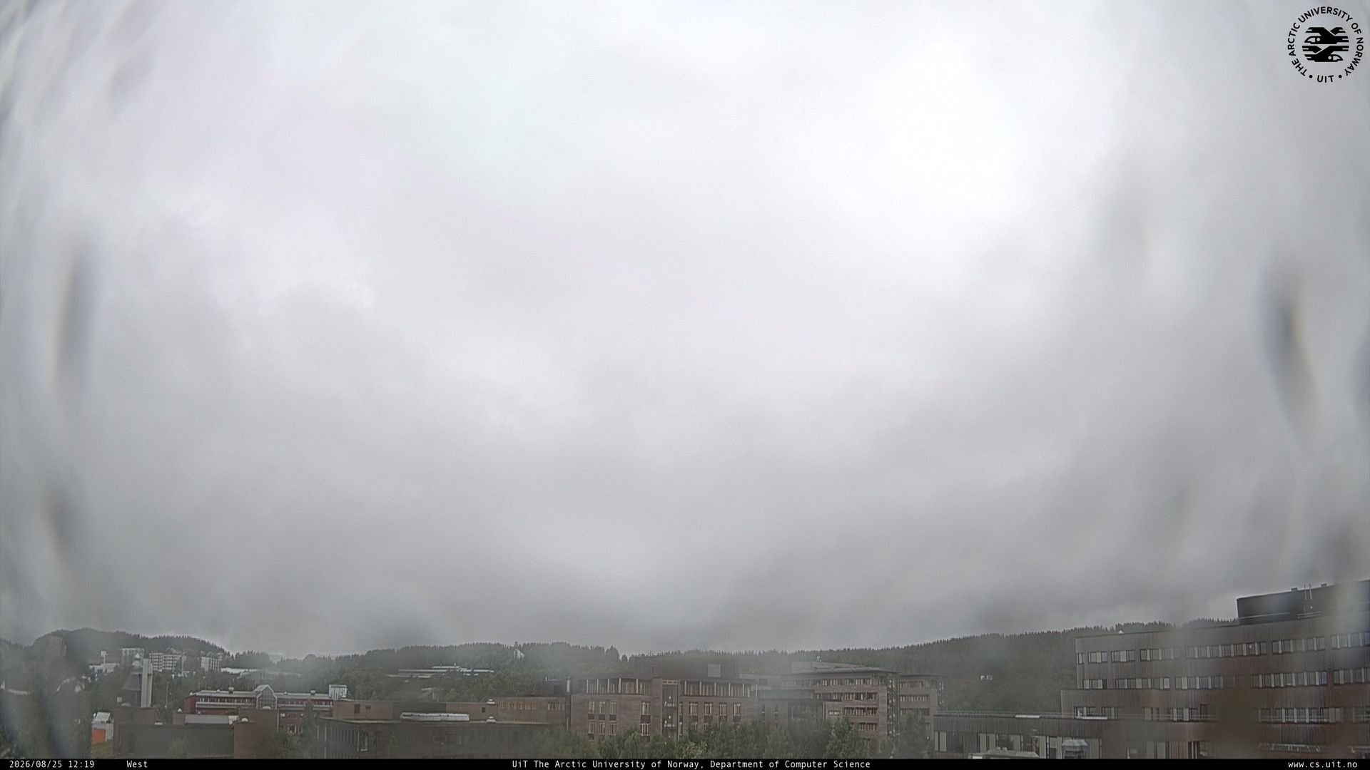 Tromso › West: Tromsø - panorama from the university