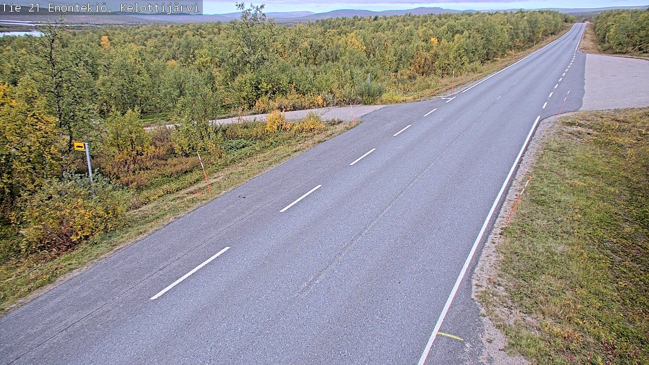 Enontekio: Tie 21 Enontekiö, Kelottijärvi - Kilpisjärvelle