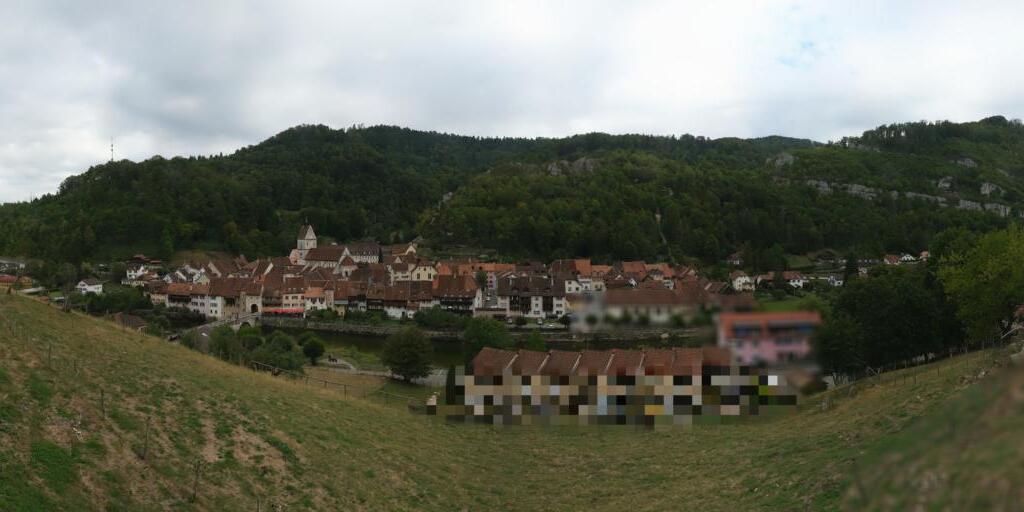 Webcam Saint-Ursanne: 240° Panorama Saint-Ursanne