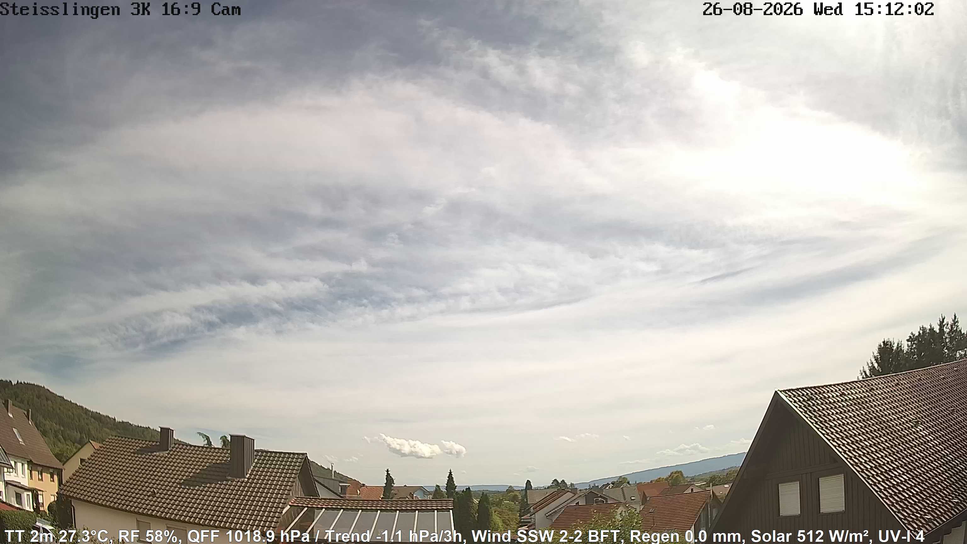 Webcam Steißlingen: View over Steißlingen