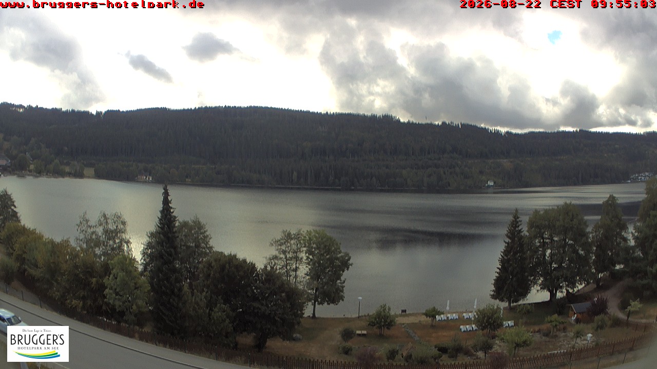 Webcam Titisee-Neustadt: Brugger's Hotelpark am Titisee
