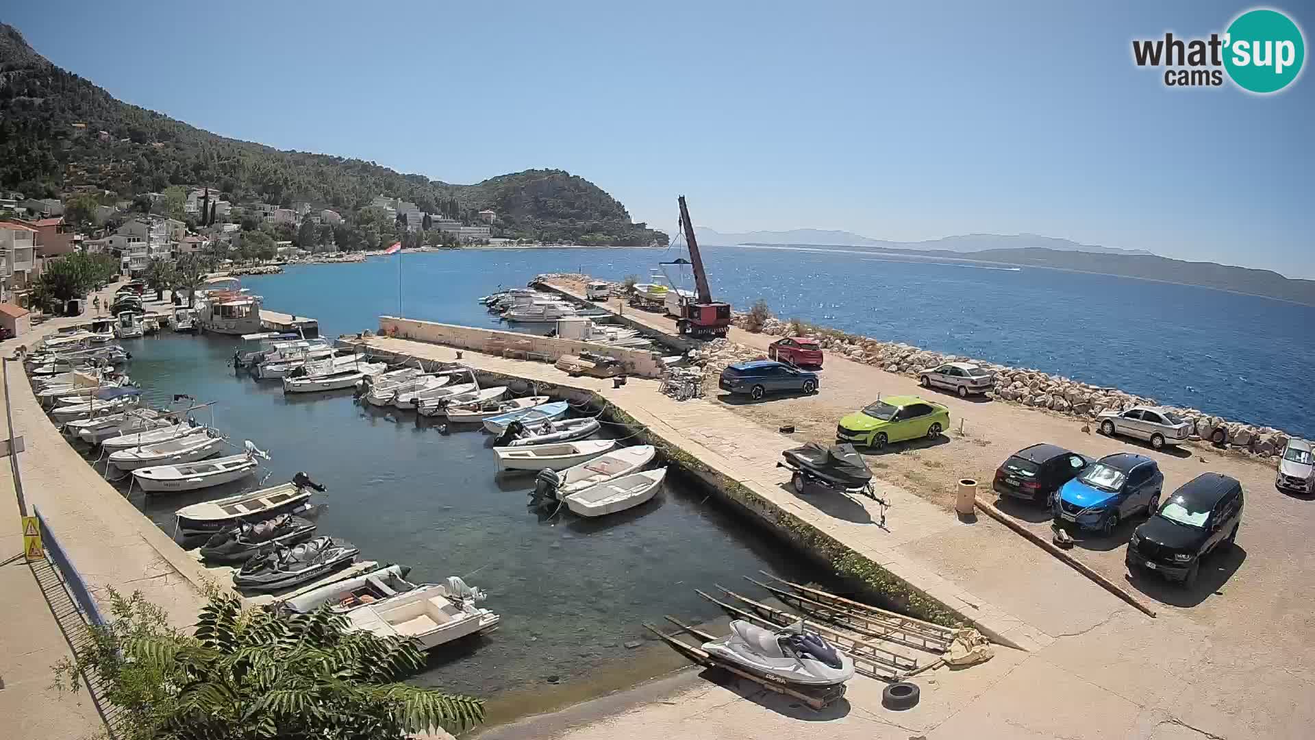 Webcam Živogošće: Livestream Beach