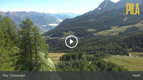 Webcam Gressan: Ripetitore VVFF - Funkantenne Feuerwehr