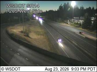 Ellsworth: SR 14 at MP 5.8: West of I-205
