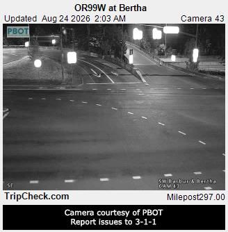 Portland: ORE99W at Bertha