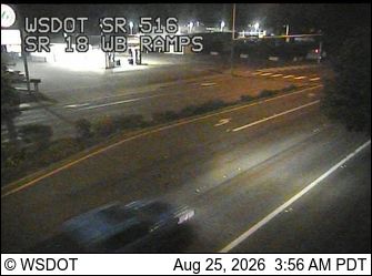 Covington: SR 516 at MP 11.4: SR 18 Interchange WB Ramps