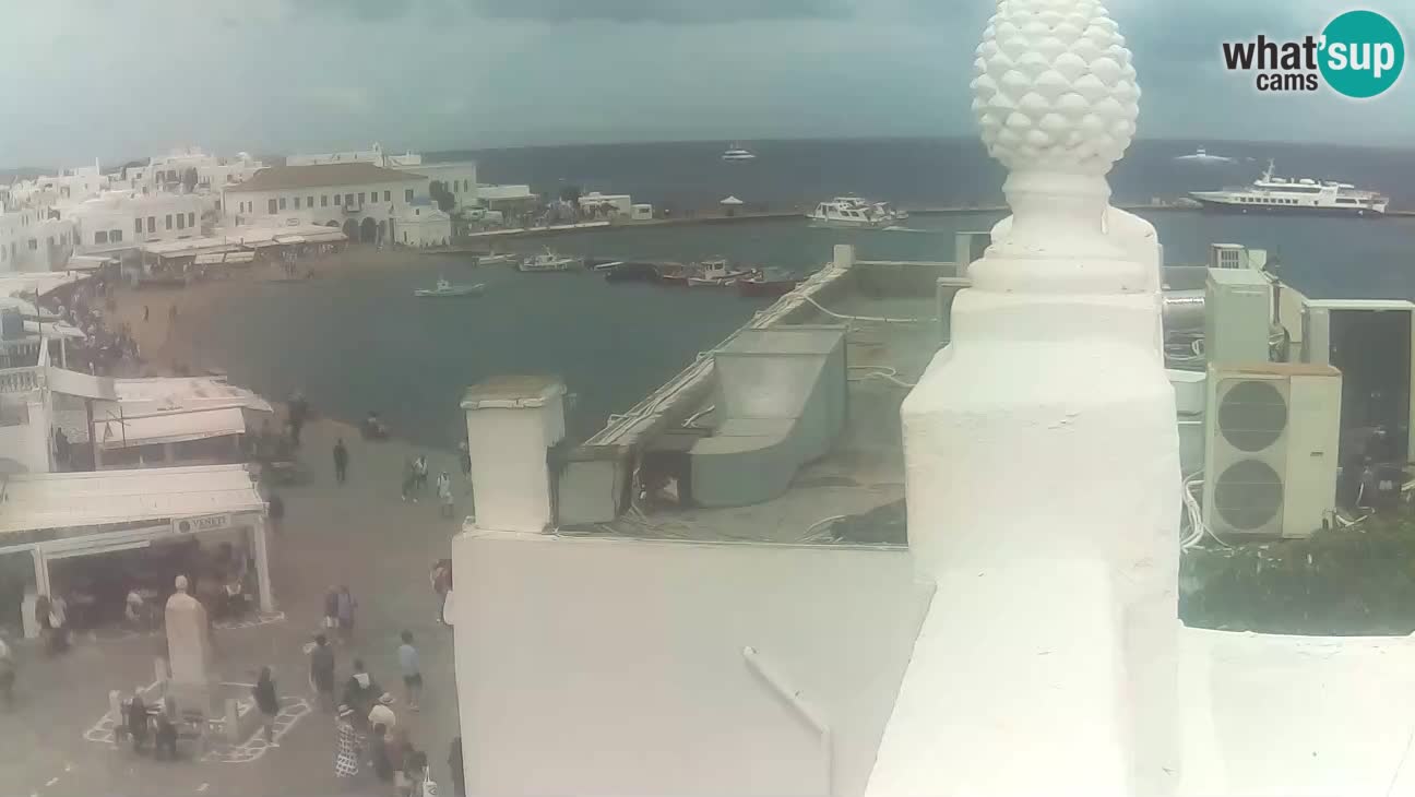 Webcam Mykonos: Waterfront and Old Port
