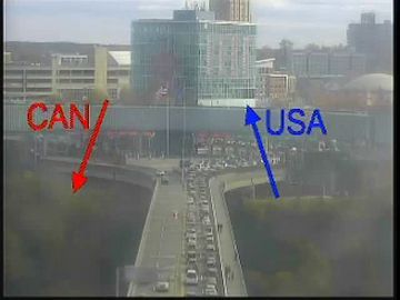 Niagara Falls › South: Rainbow Bridge View to US