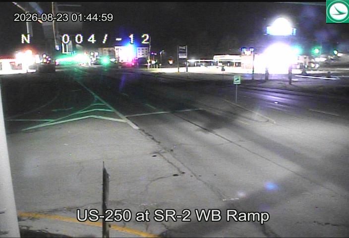 Bogart: US-250 at SR-2 WB Ramp