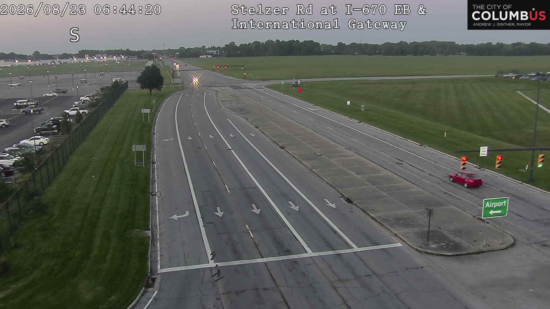 Columbus: City of - Stelzer Rd at International Gateway EB