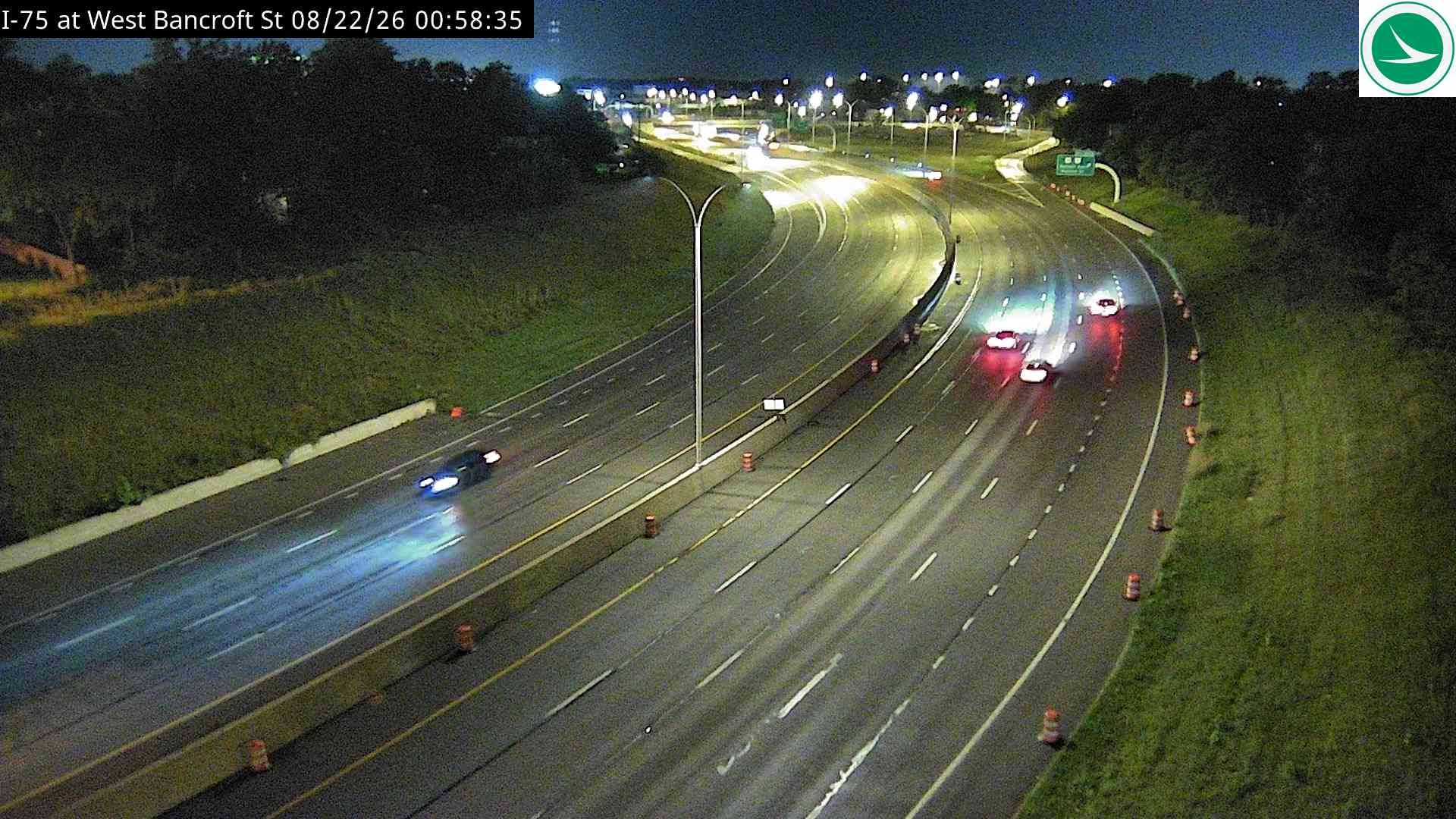 Toledo: I-75 at West Bancroft St