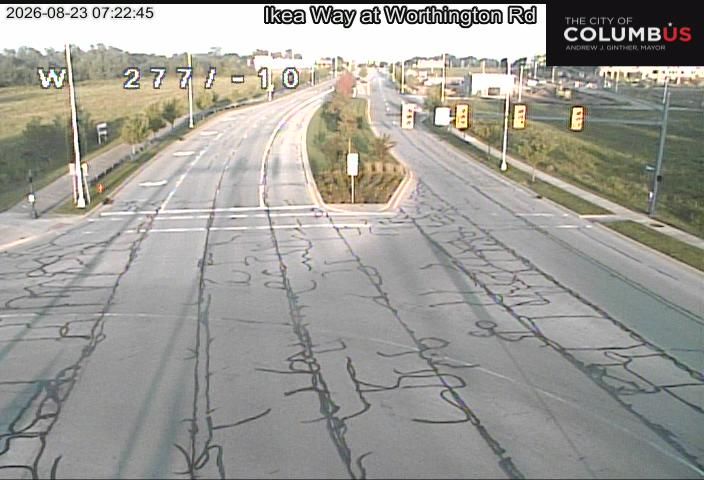 Columbus: Worthington Rd at Ikea Way