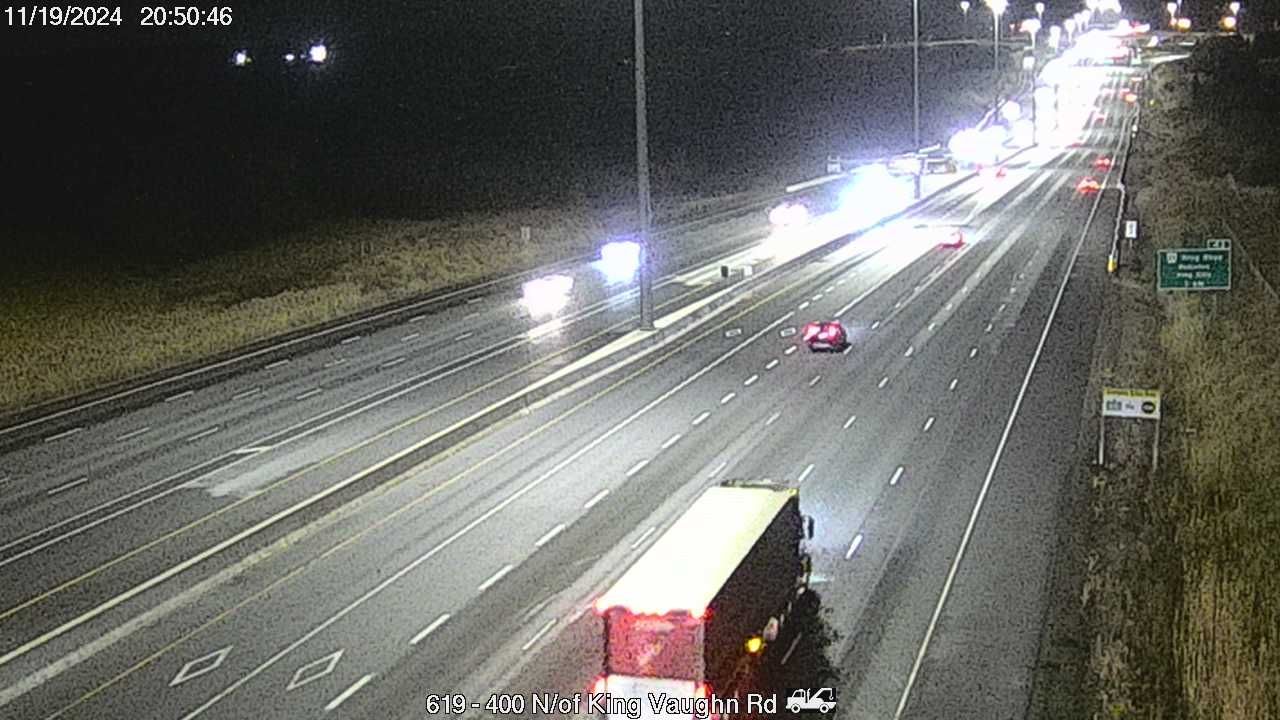 Vaughan: Highway 400 south of King - Road