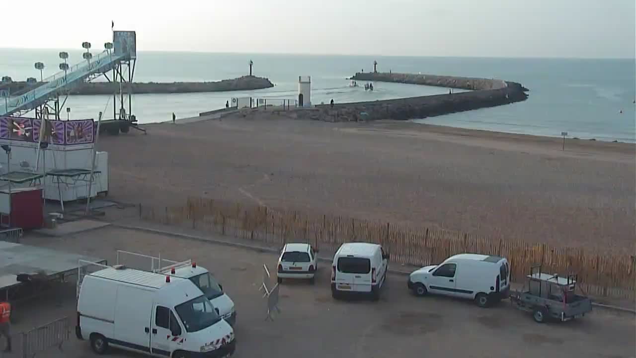 Webcam Valras-Plage: Beach View