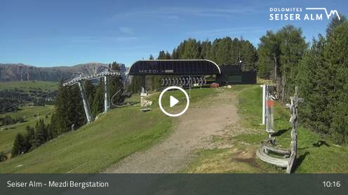 Webcam Seiser Alm: Mezdi Bergstation