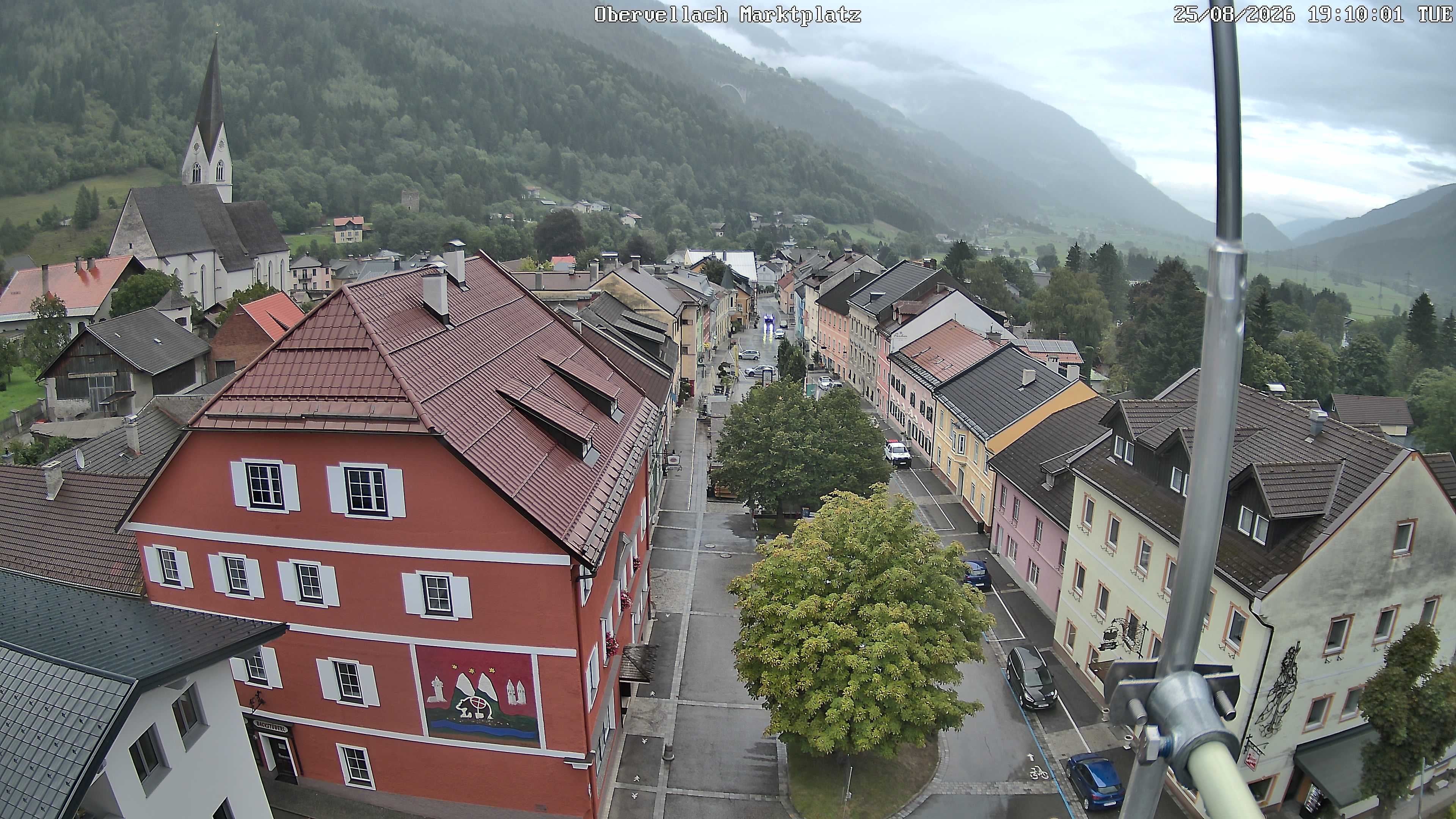 Webcam Obervellach: Market Square