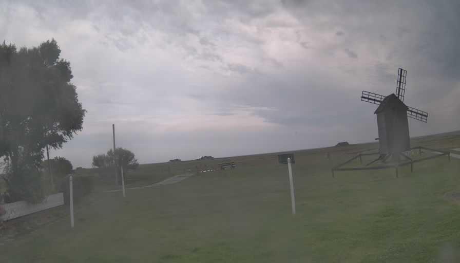 Webcam Langeneß: Historic Bockwindmill