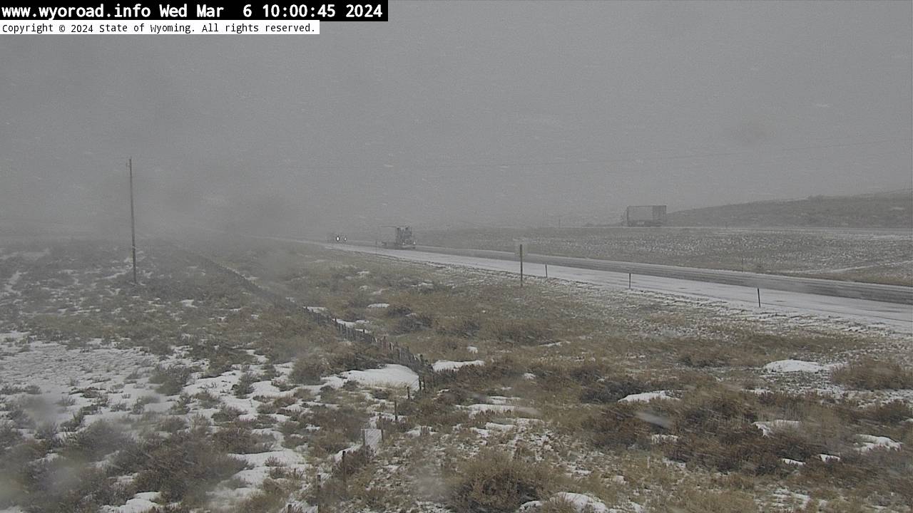 Webcam Creston, Wyoming: Continental Divide - Traffic and Weather