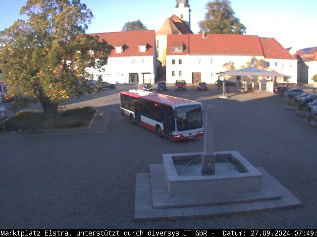 Webcam Elstra: Elstra Market Square