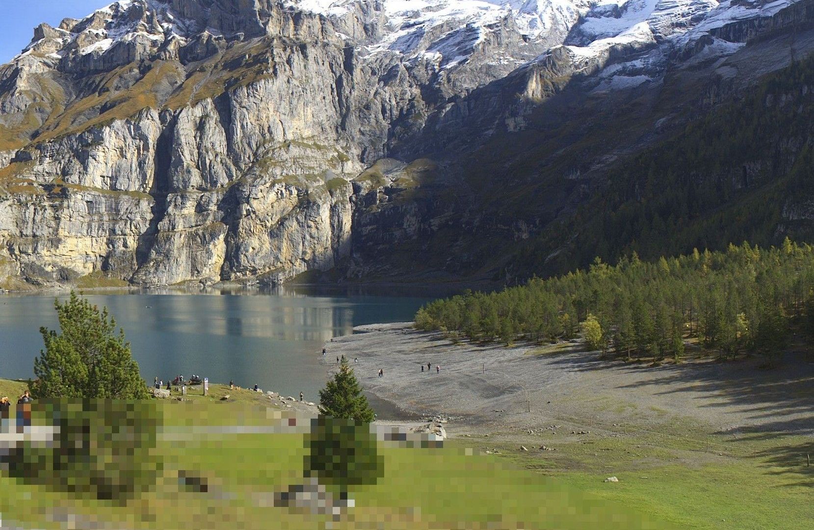 Kandersteg: Berghotel Oeschinensee - Oeschinen Lake - Blüemlisalp