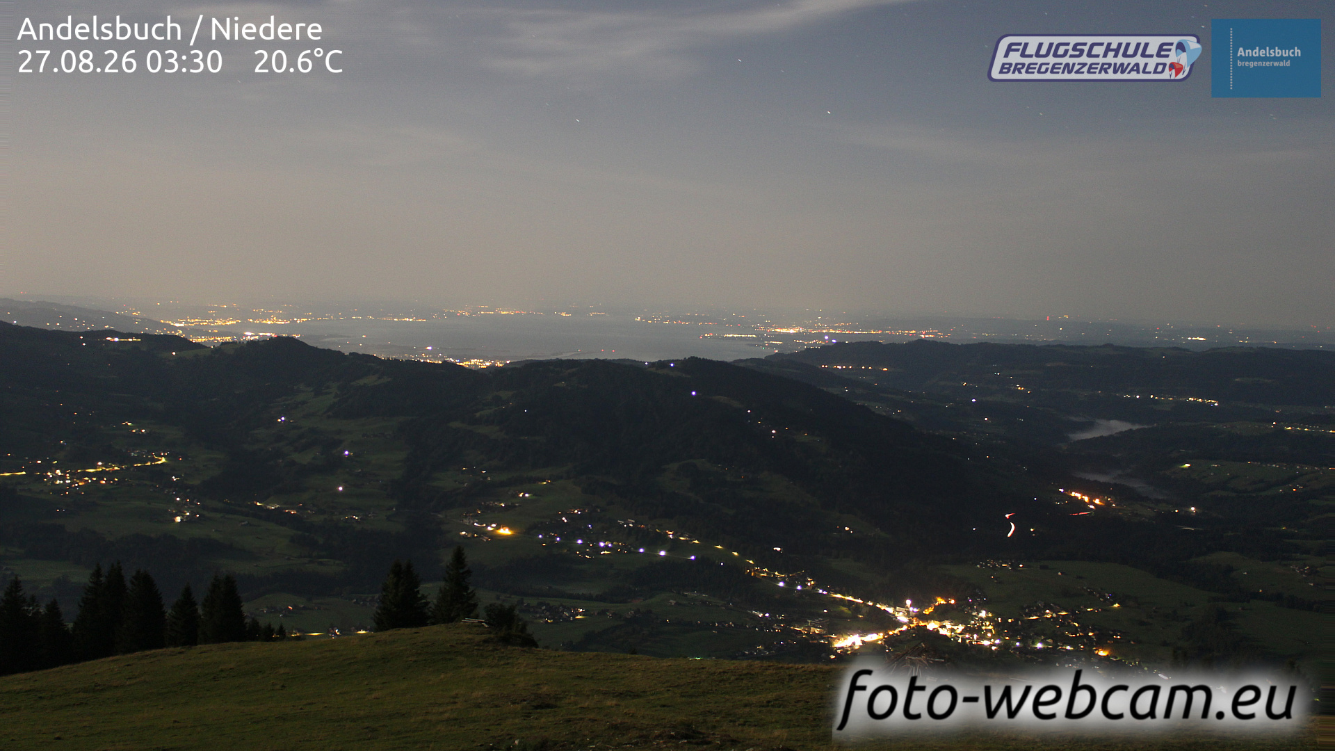 Webcam Andelsbuch: HD Panorama Andelsbuch