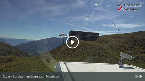 Webcam Obersaxen: Untermatt Bergstation