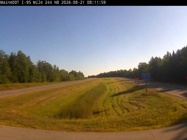 Webcam Medway, Maine: I-95 Southbound near Milepoint 241