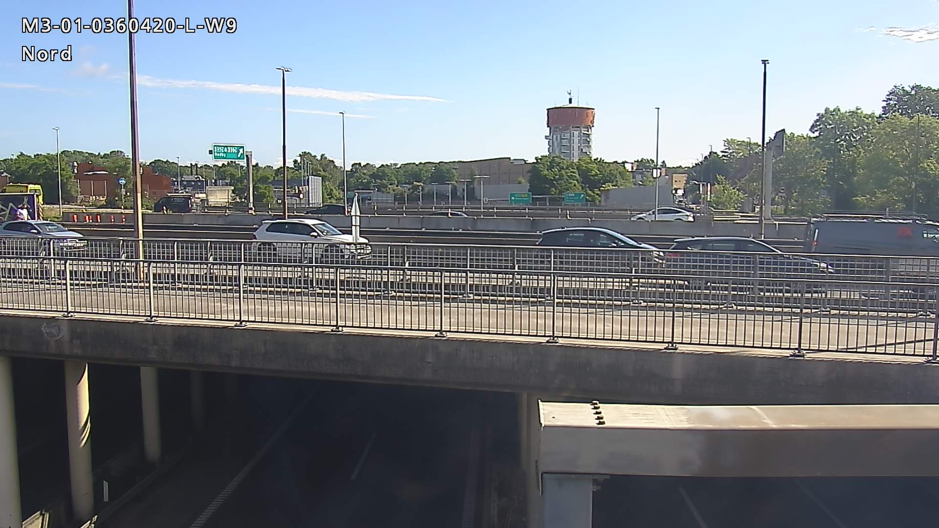 Webcam Copenhagen: Traffic E47, Motorring 3
