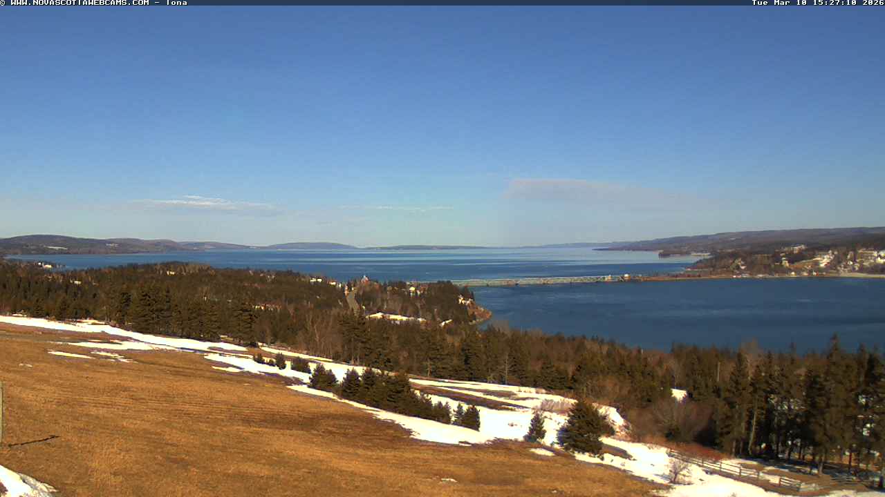 Webcam Iona: View from the Highland Village Museum