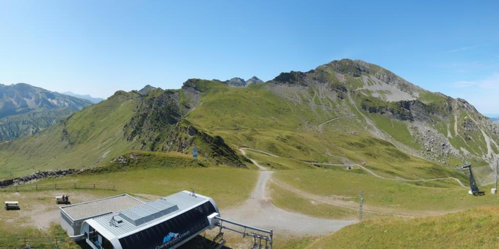 Webcam Les Crosets: roundshot 360° Panorama Sommet de Grand-Conche