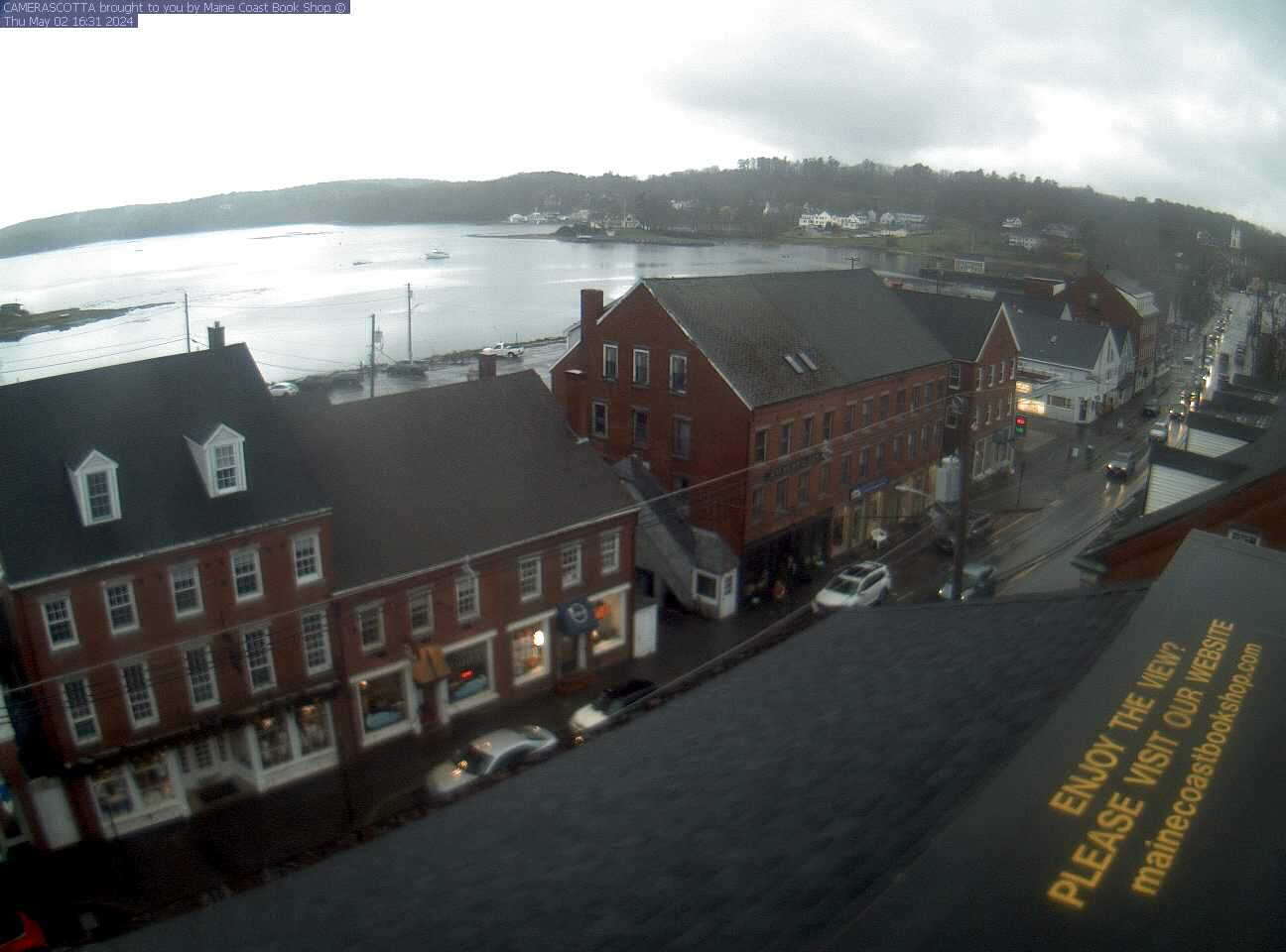 Webcam Damariscotta, Maine: Panorama View