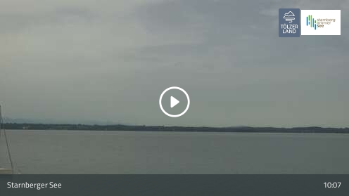 Webcam Ammerland: Wasserwacht Ammerland - Lake Starnberg