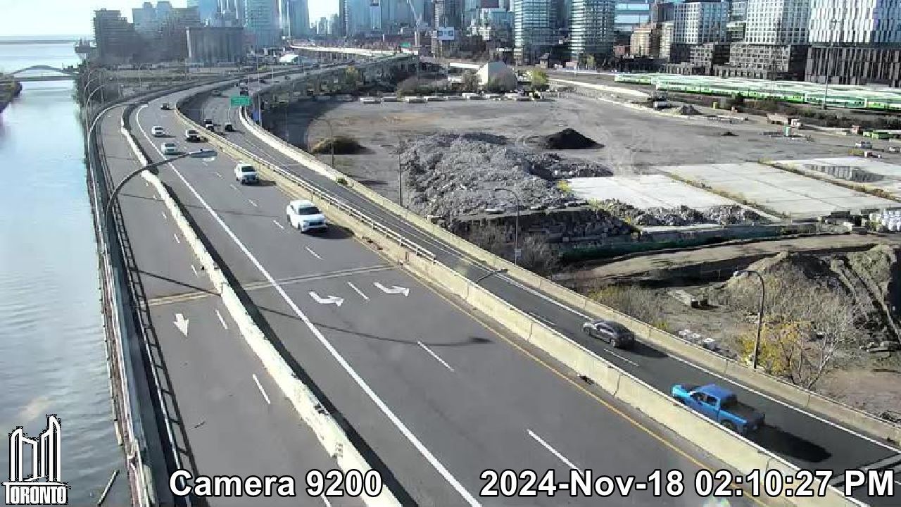 Old Toronto: Don Valley Parkway near Gardiner Expressway