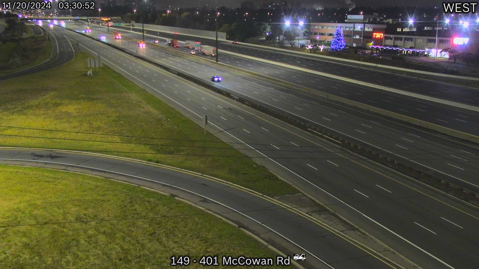 Scarborough: Highway 401 near McCowan Road