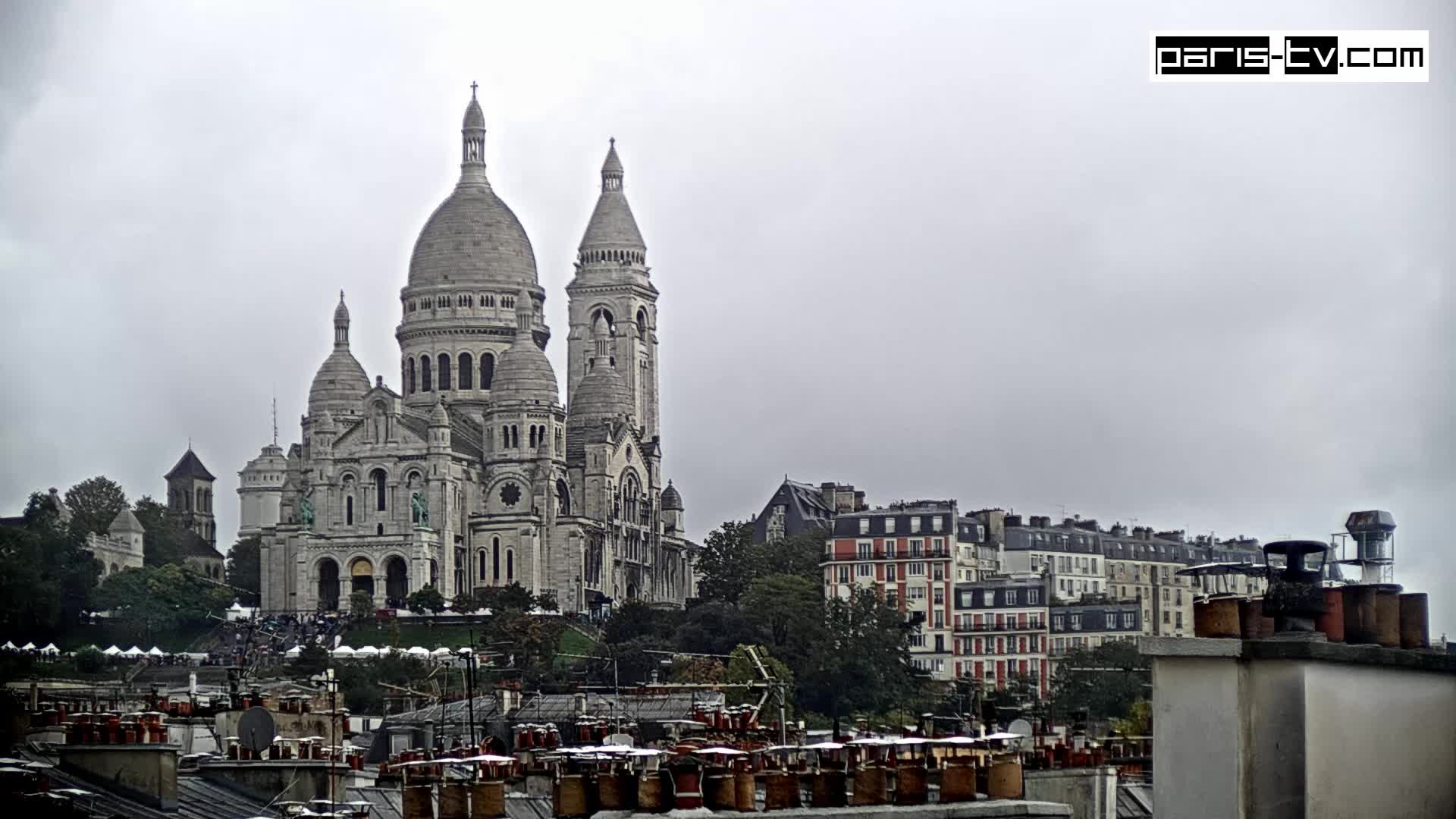Webcam Paris: Le Sacré-Coeur de Montmartre