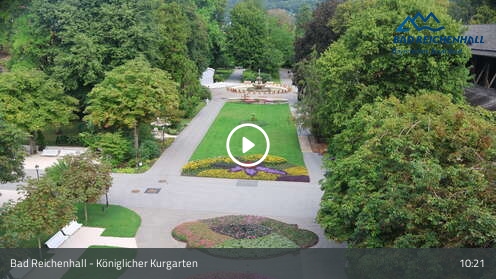 Webcam Bad Reichenhall: Königlicher Kurgarten