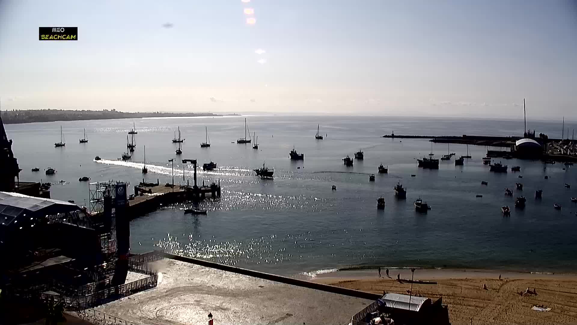Webcam Cascais: HD Beach Panorama