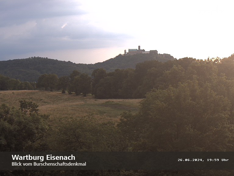 Webcam Eisenach: Wartburg View