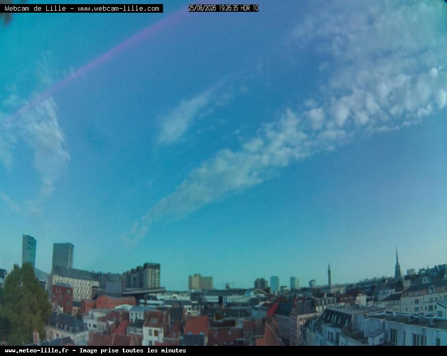 Webcam Lille: View over Lille