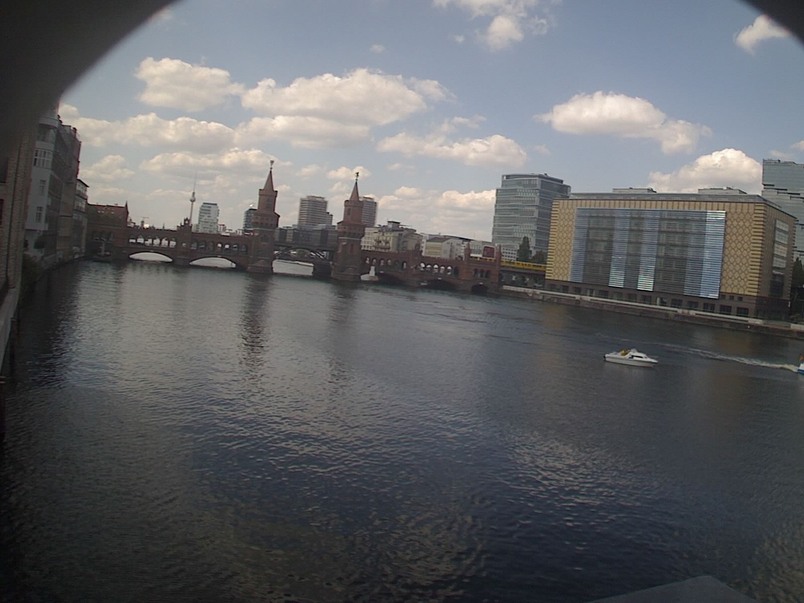 Webcam Berlin: Oberbaumbrücke