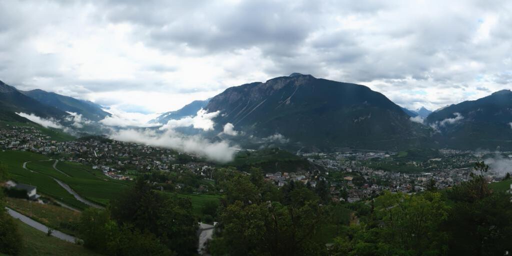 Webcam Sierre: roundshot 360° Panorama Sierre Office de Tourisme