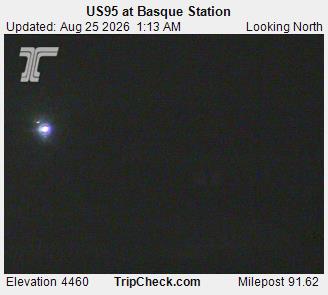 Webcam Basque, Oregon: US95 at Basque Station