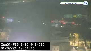 Albany › North: I-787 at I-90