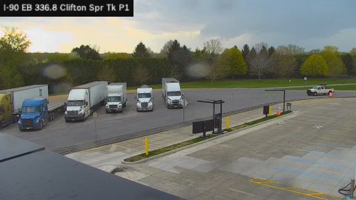 Manchester Center › East: I-90 EB 336.8 Clifton Spr Truck Pk