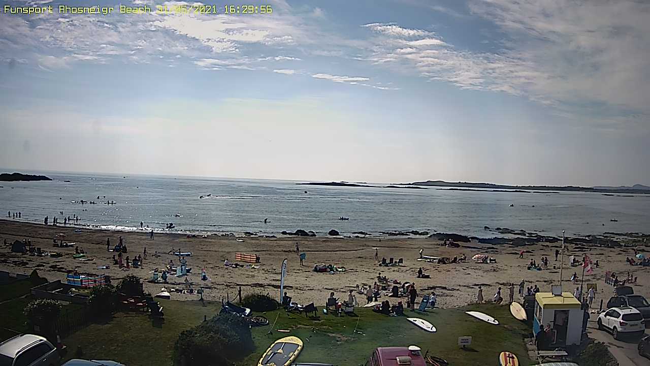 Webcam Rhosneigr: Beach View